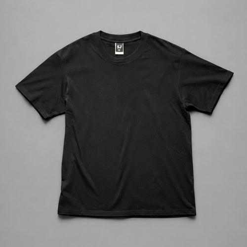 Black SJ Goods Tee — front